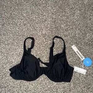 CupShe Black Underwire swimsuit top